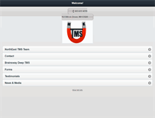 Tablet Screenshot of northeasttms.com